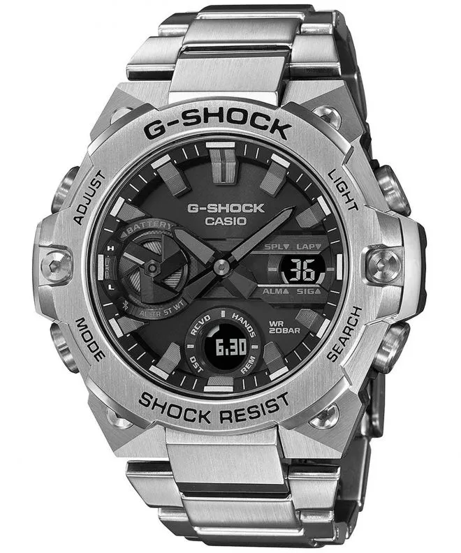 Годинник Чоловічий Casio G-Shock G-Steel Bluetooth Solar GST-B400D-1AER