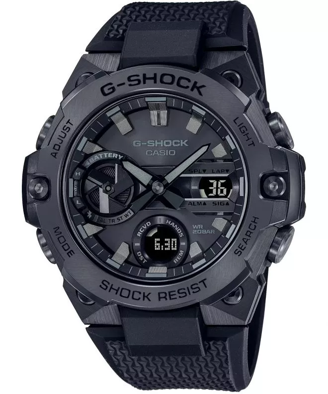 Годинник Чоловічий Casio G-Shock G-Steel Carbon Core Guard Bluetooth GST-B400BB-1AER