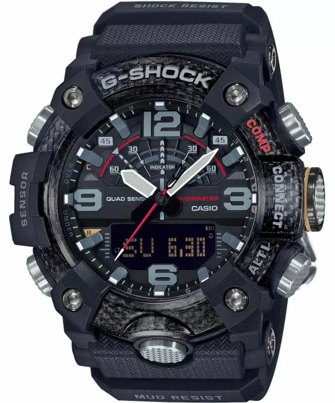 Годинник Чоловічий Casio G-Shock Master of G Mudmaster Carbon Core Guard Quad Sensor Bluetooth Sync GG-B100-1AER