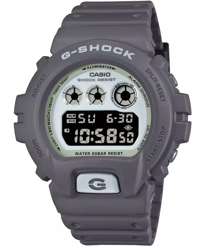 Годинник Чоловічий Casio G-Shock Original 6900 Series Hidden Glow DW-6900HD-8ER