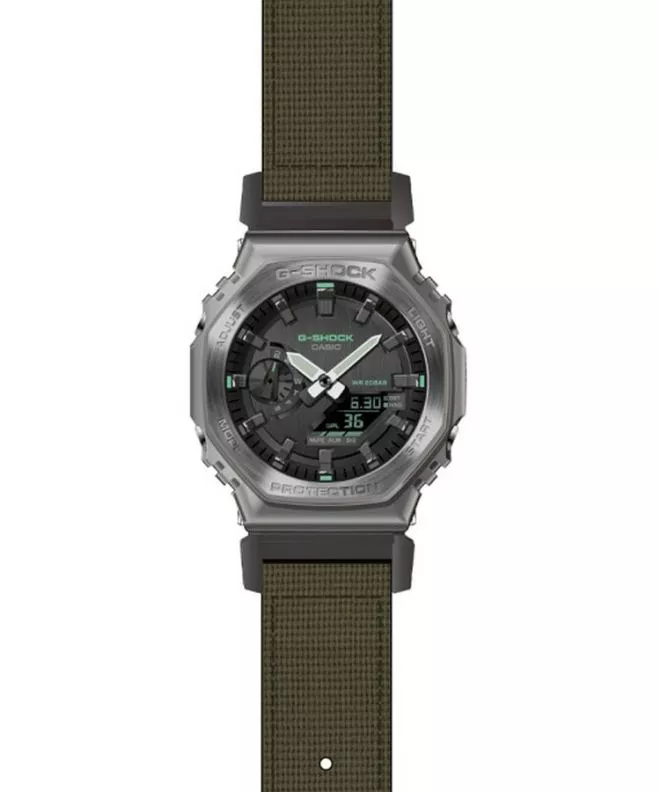 Годинник Чоловічий Casio G-Shock Octagon Original Metal Covered GM-2100CB-3AER