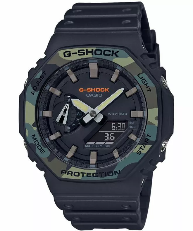 Годинник Чоловічий Casio G-Shock Octagon Original Perfect Balance Carbon Core Guard GA-2100SU-1AER
