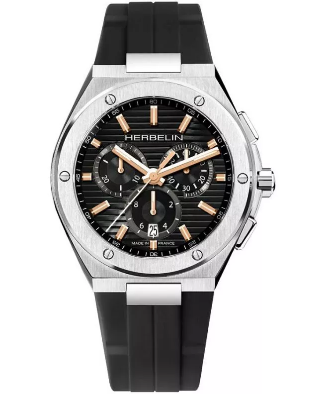 Годинник Чоловічий Herbelin Cap Camarat Chronograph 37645A14TR