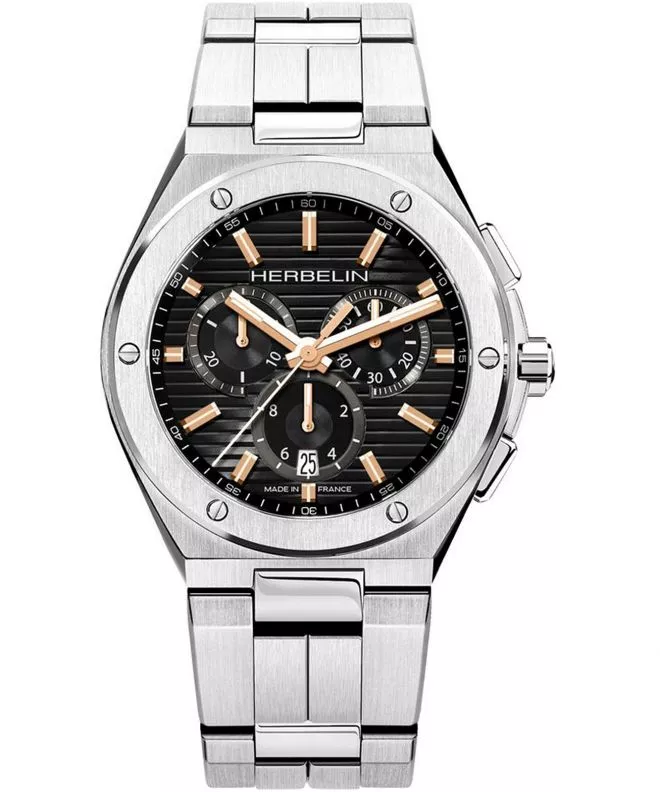 Годинник Чоловічий Herbelin Cap Camarat Chronograph 37645B14TR