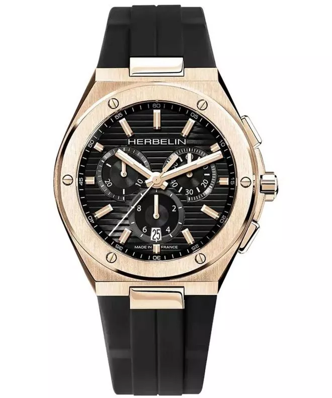 Годинник Чоловічий Herbelin Cap Camarat Chronograph 37645PR14CA