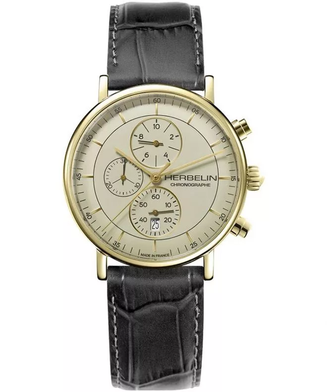 Годинник Чоловічий Herbelin Inspiration Chronograph 35647P17GR