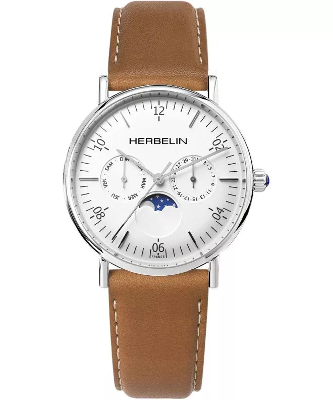 Годинник Чоловічий Herbelin Inspiration Moon Phase 12747AP11GD (12747/AP11GO)