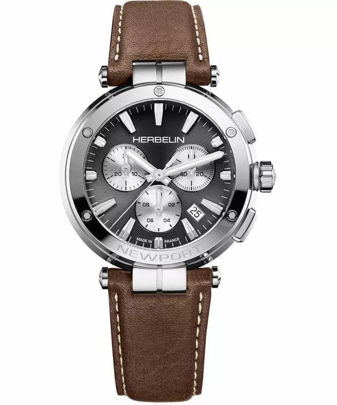 Годинник Чоловічий Herbelin Newport Chronograph 37658AP24MA