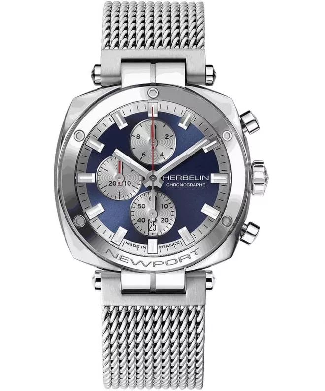 Годинник Чоловічий Herbelin Newport Héritage Chronographe 35664AP25B (35664/AP25B)