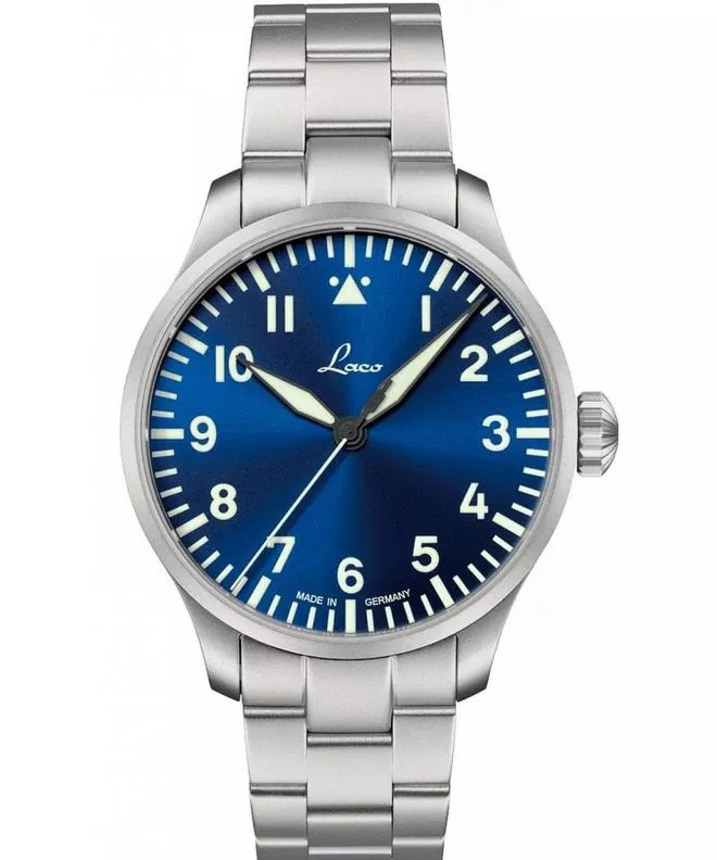 Годинник Чоловічий Laco Augsburg 42 Blaue Stunde Automatic LA-862100.MB (862100.MB)