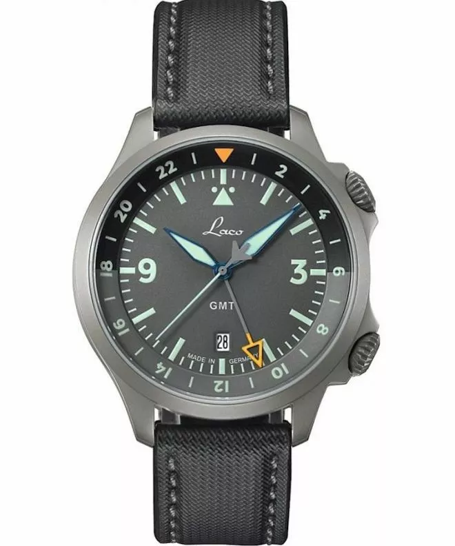 Годинник Чоловічий Laco Frankfurt GMT Automatic LA-862121.2 (862121.2)
