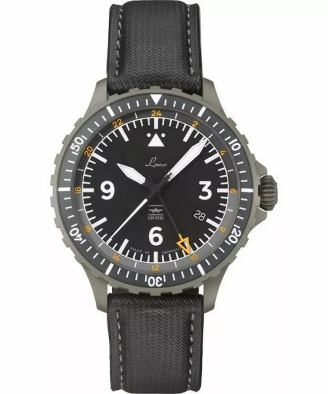 Годинник Чоловічий Laco Hamburg GMT Din 8330 Automatic LA-862165