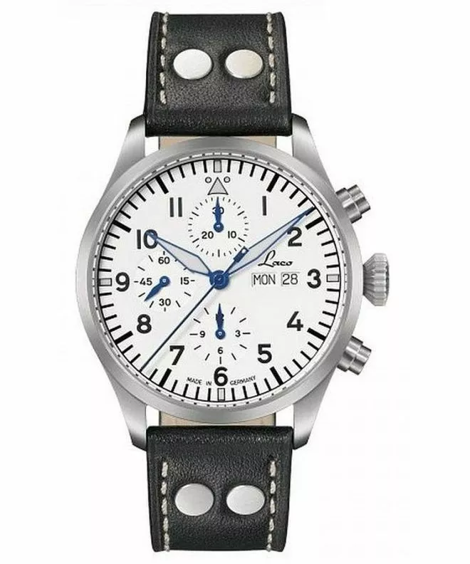 Годинник Чоловічий Laco Kiel 2 Weiss Automatic LA-862153