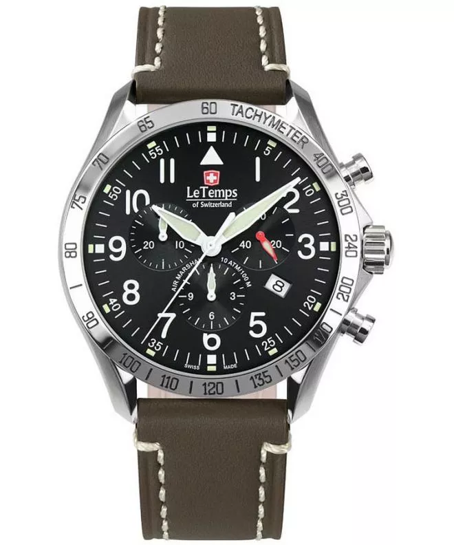 Годинник Чоловічий Le Temps Air Marshal Chronograph LT1041.01BL16