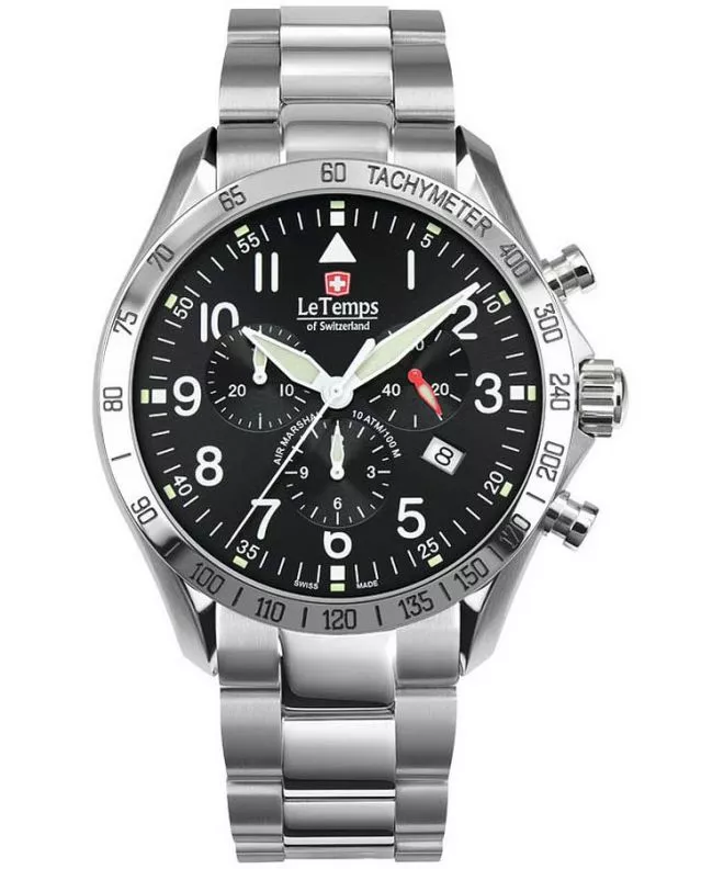 Годинник Чоловічий Le Temps Air Marshal Chronograph LT1041.01BS01