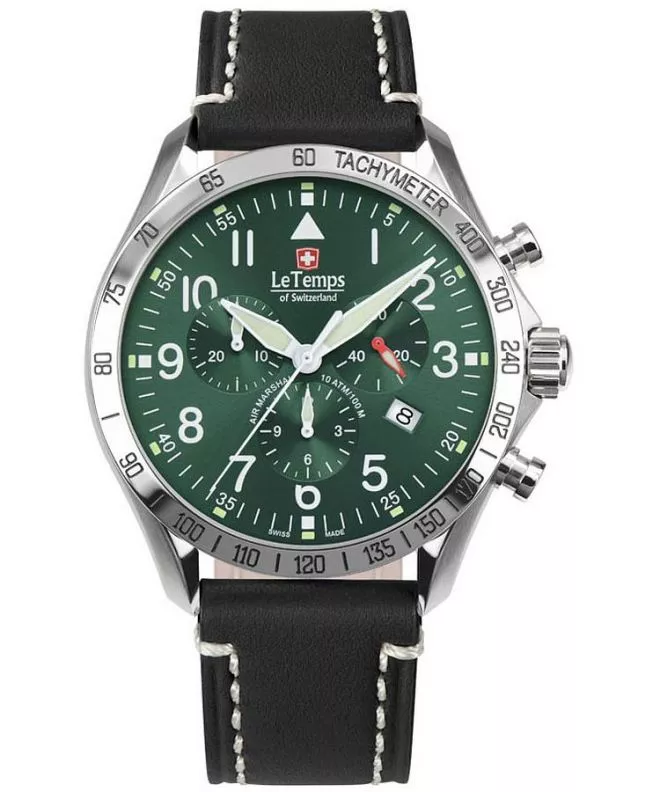 Годинник Чоловічий Le Temps Air Marshal Chronograph LT1041.04BL15