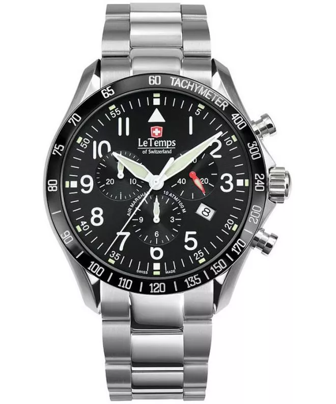 Годинник Чоловічий Le Temps Air Marshal Chronograph LT1041.12BS01