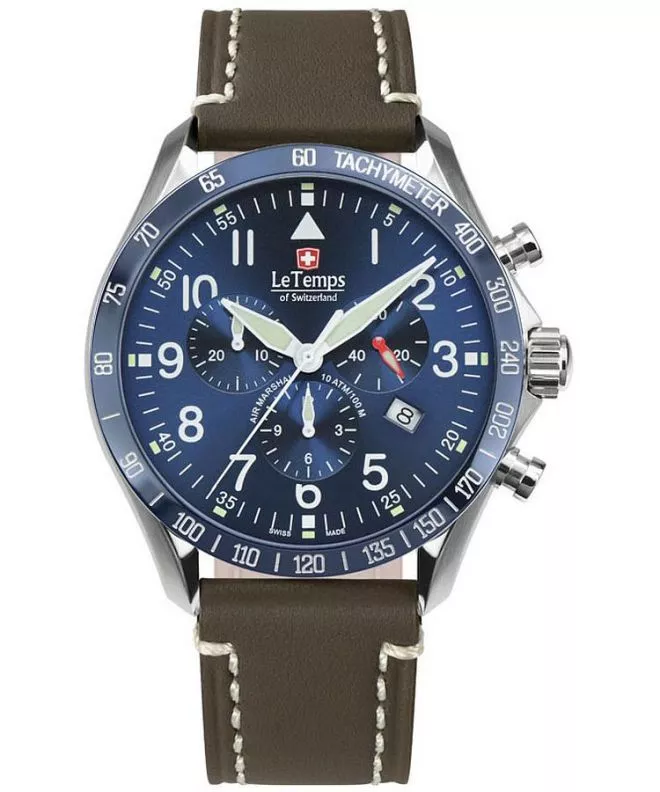 Годинник Чоловічий Le Temps Air Marshal Chronograph LT1041.13BL16