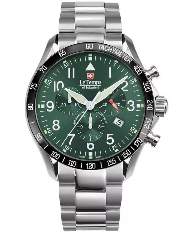 Годинник Чоловічий Le Temps Air Marshal Chronograph LT1041.14BS01