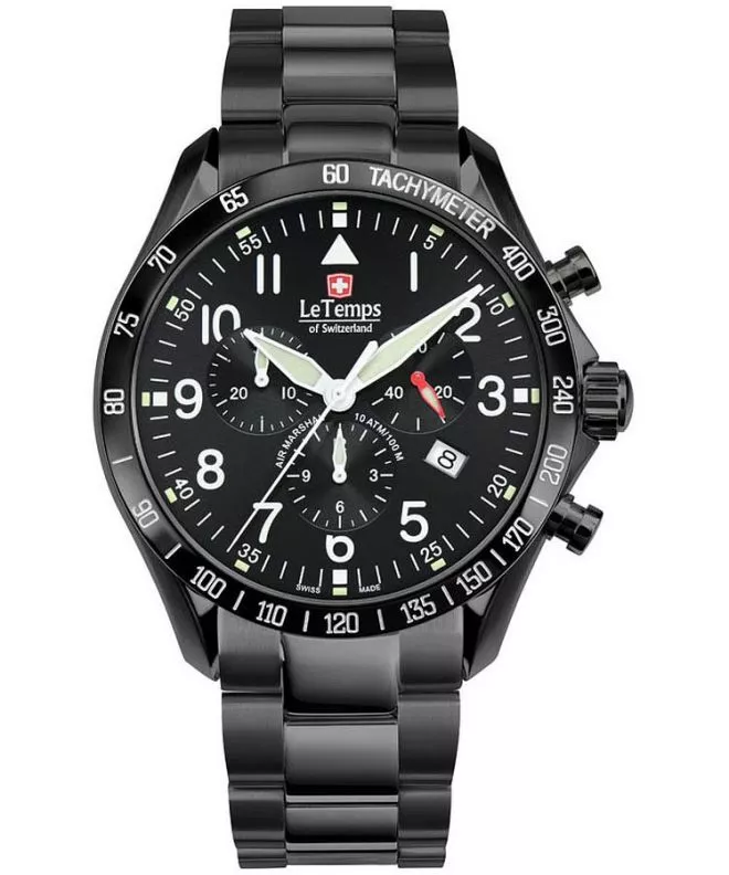 Годинник Чоловічий Le Temps Air Marshal Chronograph LT1041.21BS02
