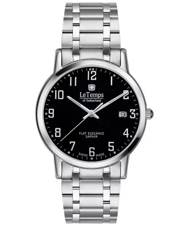Годинник Чоловічий Le Temps Flat Elegance LT1087.02BS01