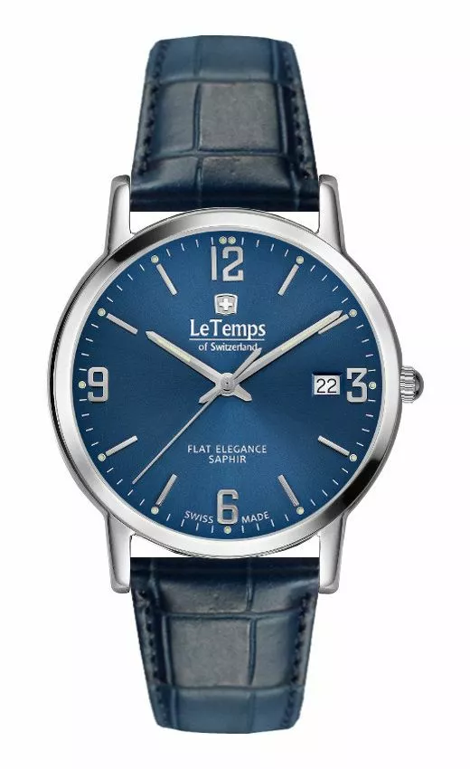Годинник Чоловічий Le Temps Flat Elegance LT1087.08BL03