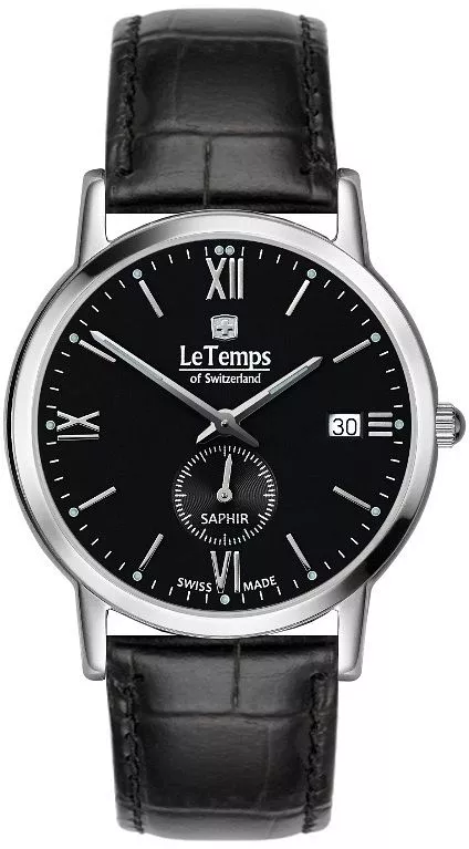 Годинник Чоловічий Le Temps Flat Elegance LT1087.12BL01