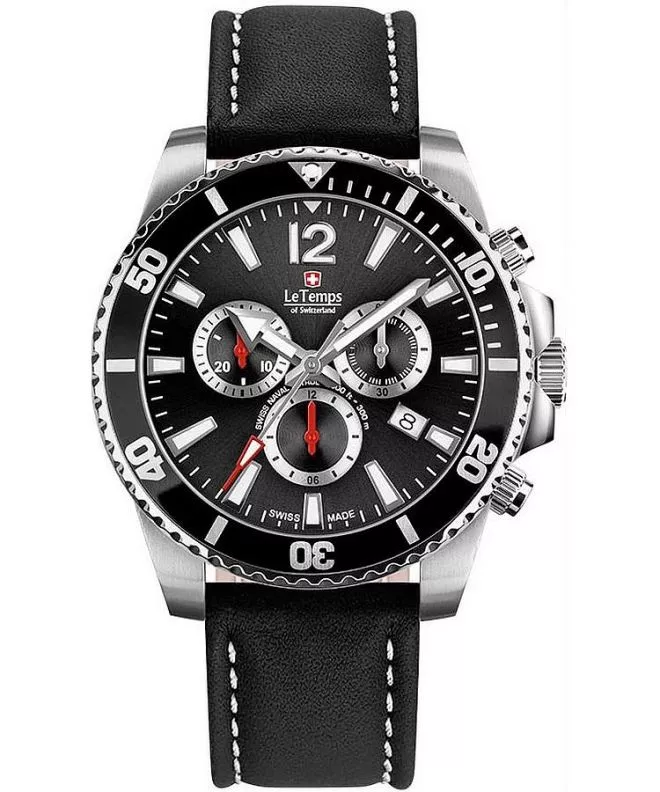 Годинник Чоловічий Le Temps Swiss Naval Patrol Chrono LT1044.01BL11