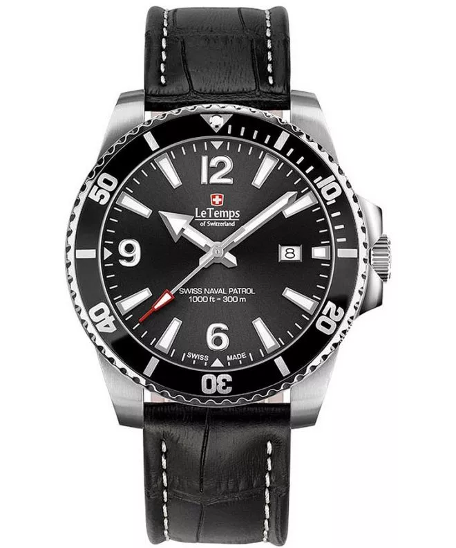 Годинник Чоловічий Le Temps Swiss Naval Patrol LT1043.01BL01