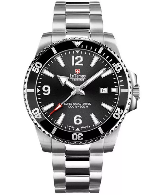 Годинник Чоловічий Le Temps Swiss Naval Patrol LT1043.01BS01