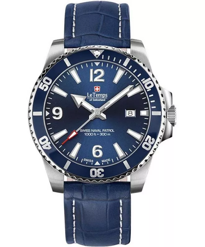Годинник Чоловічий Le Temps Swiss Naval Patrol LT1043.03BL13