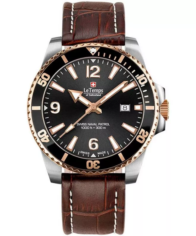 Годинник Чоловічий Le Temps Swiss Naval Patrol LT1043.45BL52