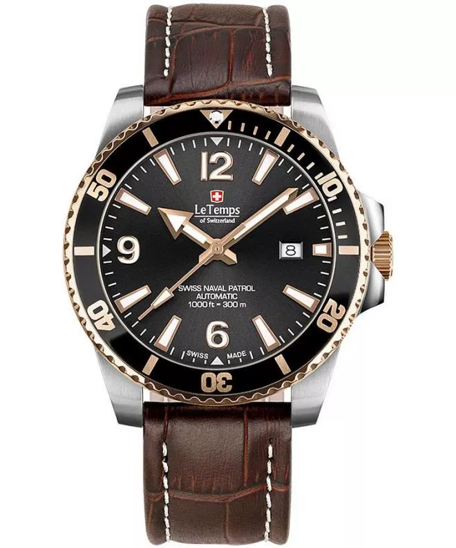 Годинник Чоловічий Le Temps Swiss Naval Patrol LT1045.45BL52