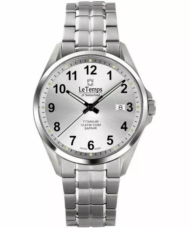 Годинник Чоловічий Le Temps Titanium LT1025.01TB01