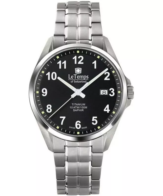Годинник Чоловічий Le Temps Titanium LT1025.07TB01