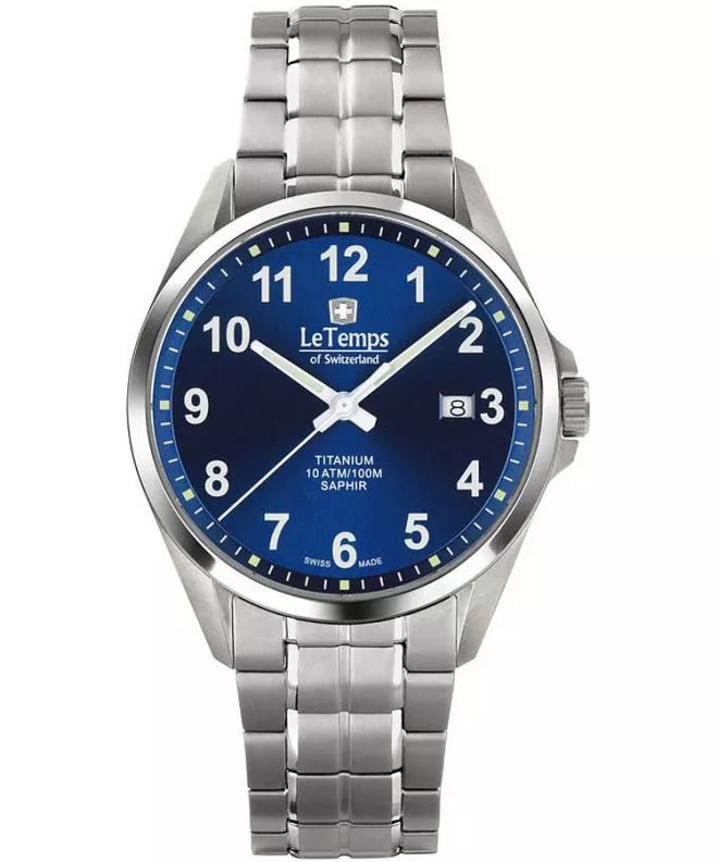 Годинник Чоловічий Le Temps Titanium LT1025.08TB01