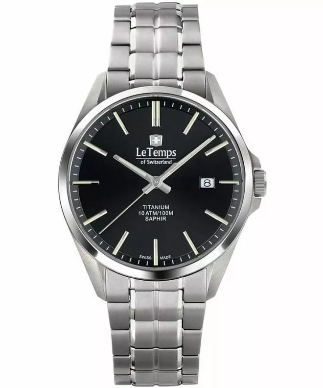 Годинник Чоловічий Le Temps Titanium LT1025.12TB01