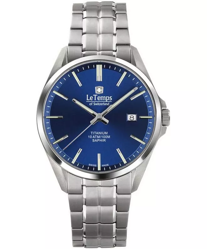 Годинник Чоловічий Le Temps Titanium LT1025.13TB01
