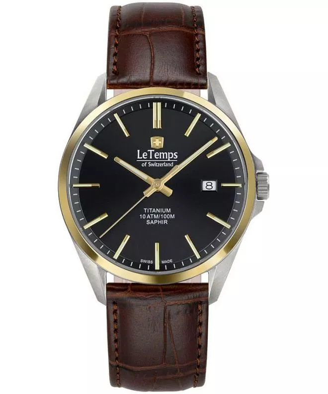 Годинник Чоловічий Le Temps Titanium LT1025.65BL82