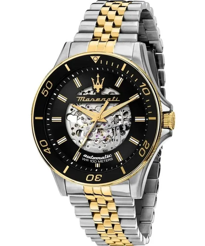 Годинник Чоловічий Maserati Sfida Skeleton Automatic R8823140010