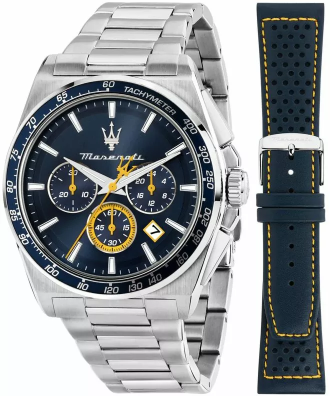 Годинник Чоловічий Maserati Velocitá Set Chronograph Gift Set R8873652001