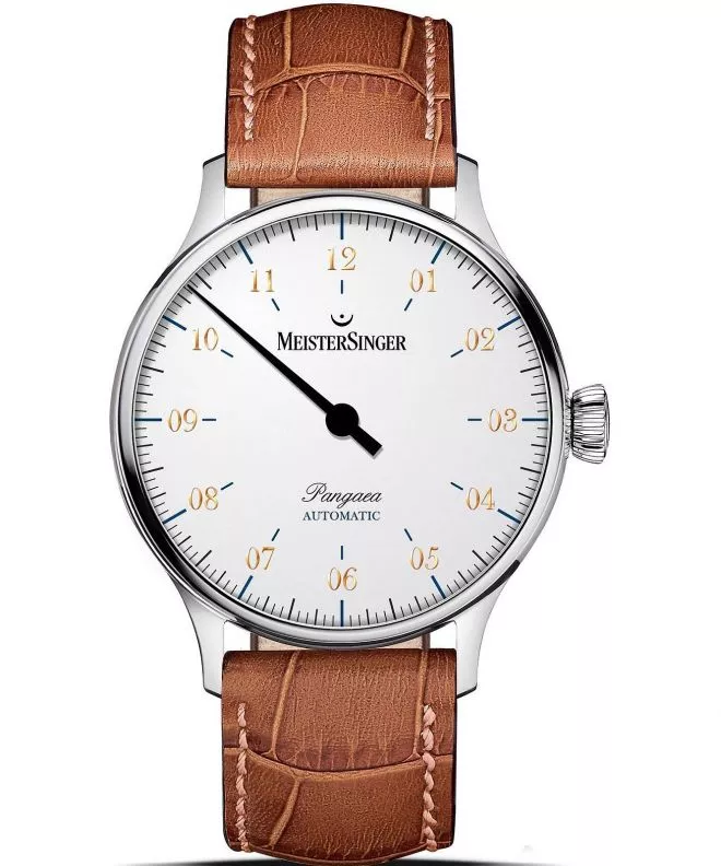 Годинник Чоловічий Meistersinger Pangaea White Automatic PM9901G_SG03