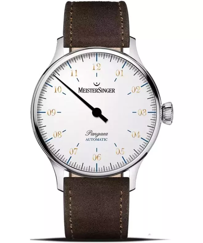Годинник Чоловічий Meistersinger Pangaea White Automatic PM9901G_SV02