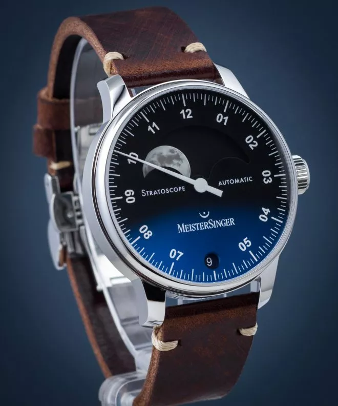Годинник Чоловічий Meistersinger Stratoscope Automatic ST982_SVSL02