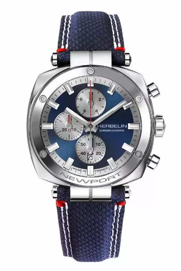 Годинник Чоловічий Herbelin Newport Heritage Chronographe 35664AP25 (35664/AP25)