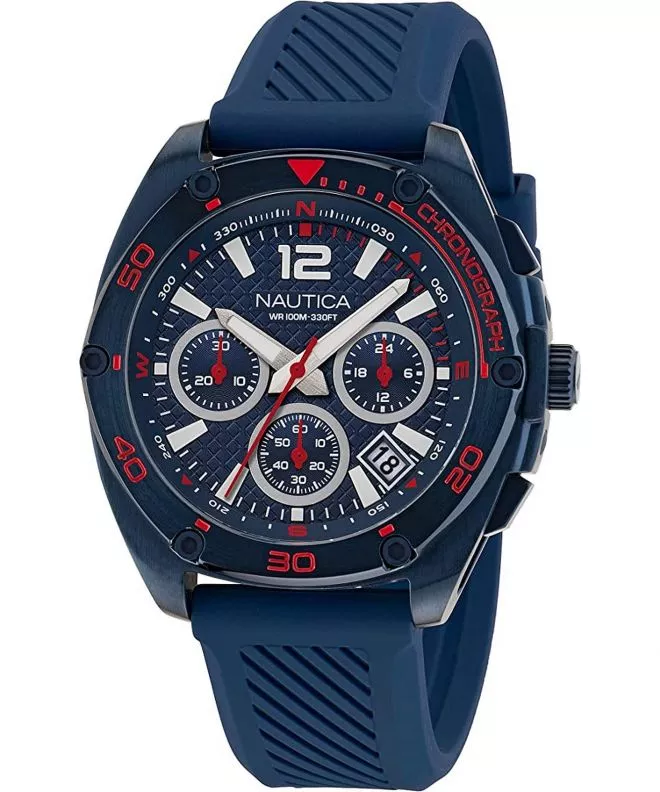 Годинник Чоловічий Nautica Tin Can Bay Chronograph NAPTCS303