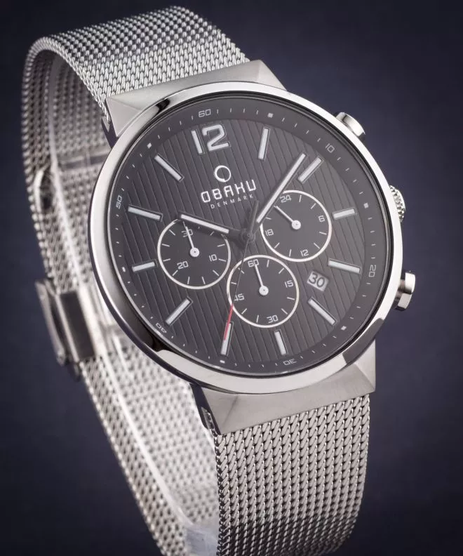 Годинник Чоловічий Obaku Classic V180GCCBMC