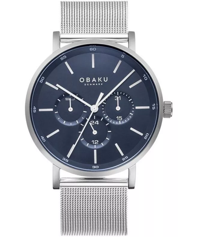 Годинник Чоловічий Obaku Ege Cyan V246GMCLMC
