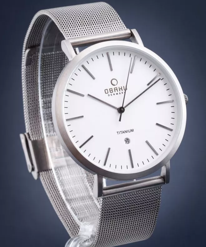 Годинник Чоловічий Obaku Havre Titanium V215GDTIMJ