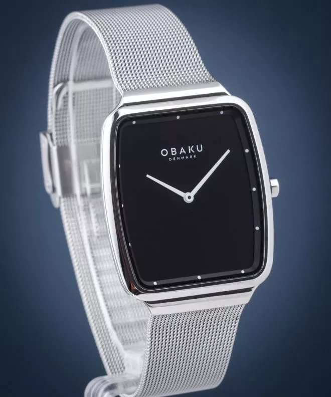 Годинник Чоловічий Obaku Tern Onyx V267GXCBMC
